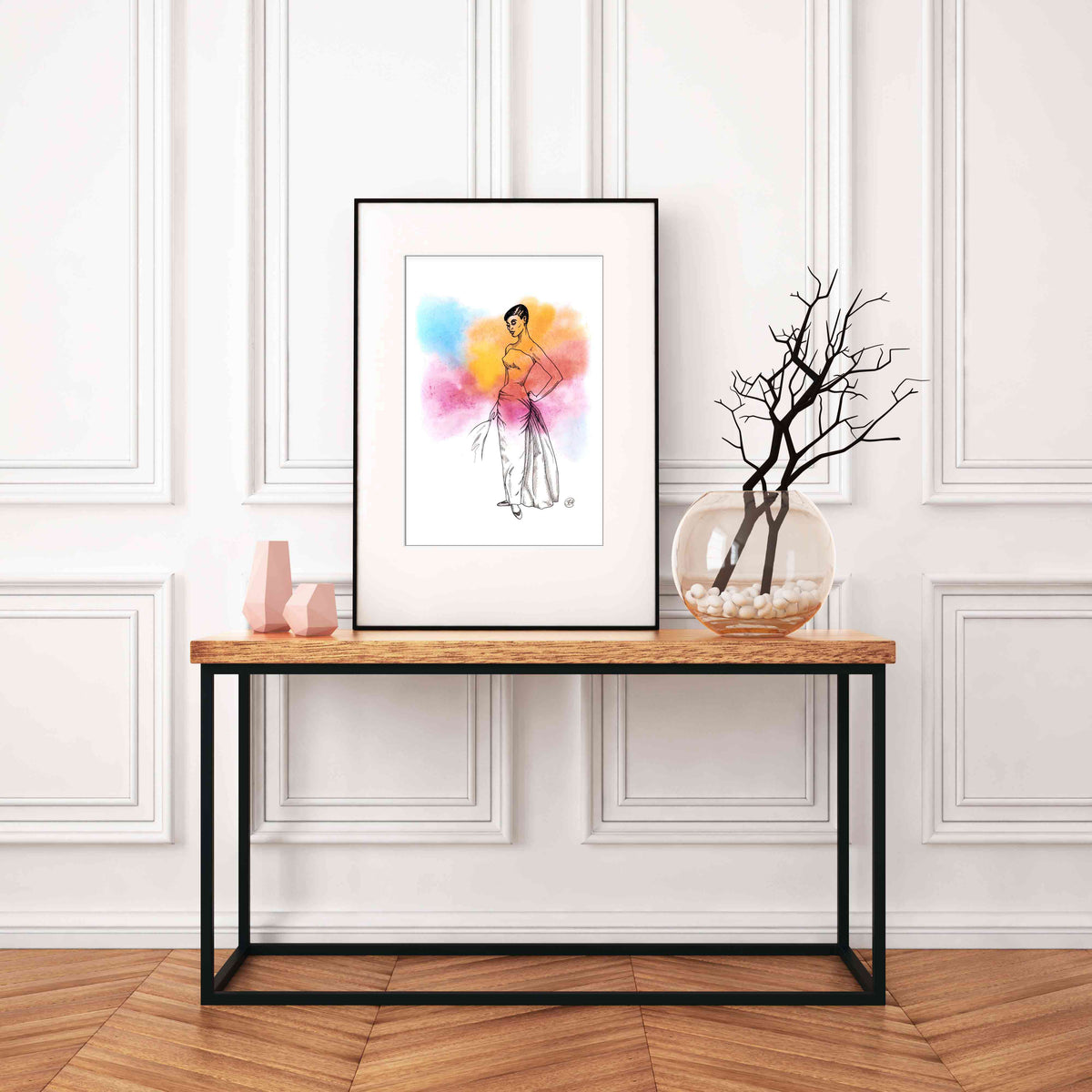 Haute Couture – Vintage mode - Poster