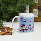 Julmugg med rödhake