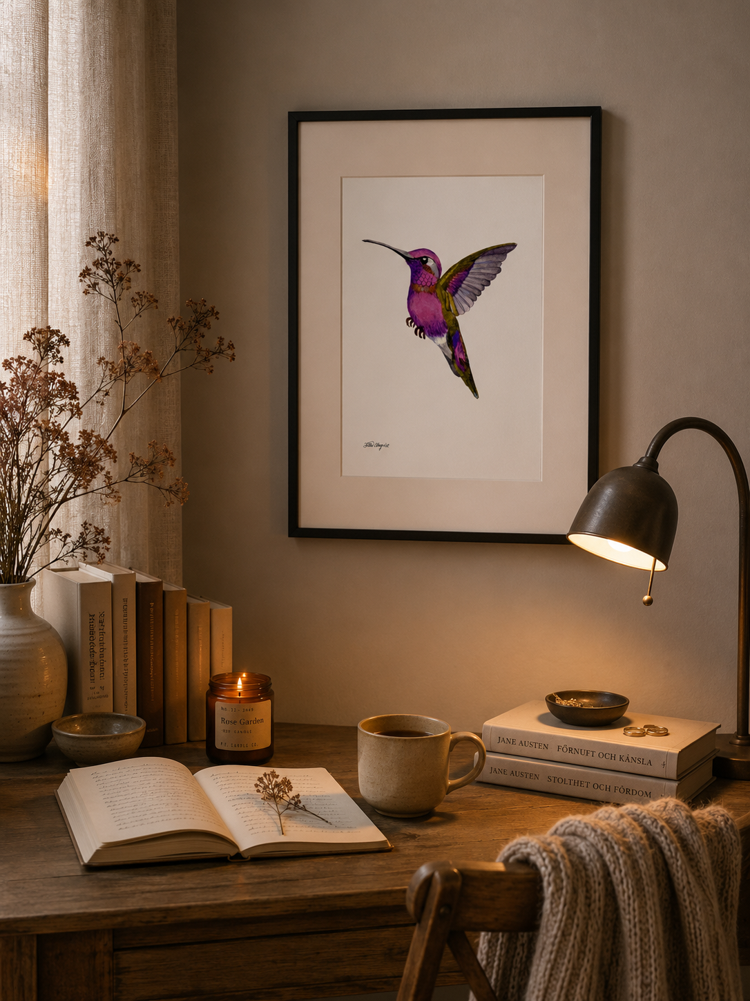 Kolibri - Fågel - Poster