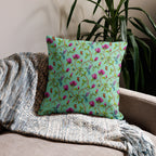 Premium Kuddfodral - Magnolia Dreams - Vista blue