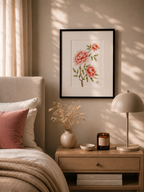 Pioner - Blomsterillustration – Poster