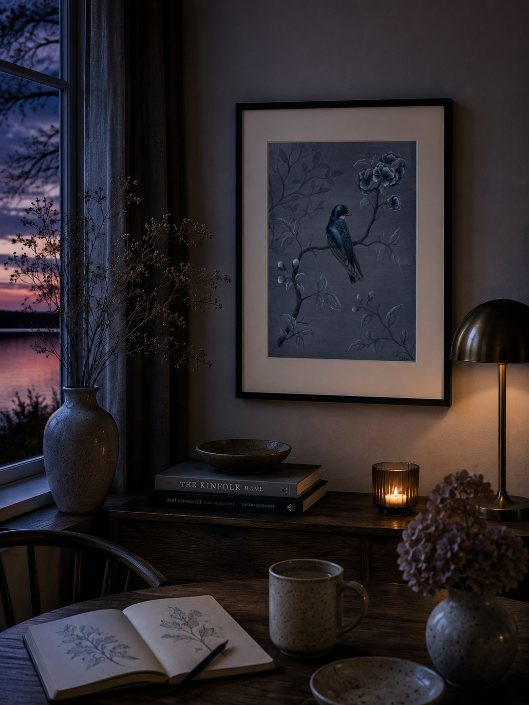 Trädsvalan - Fågel - Poster
